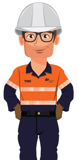 Tomi mascot